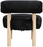 Ambre - Shearling Fabric Accent Chair
