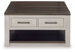 Darborn - Lift Top Cocktail Table - Gray / Brown