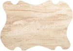 Liona - Marble And Acacia Wood Coffee Table