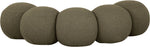 Apollo - Boucle Fabric Bench