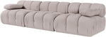 Orin - Velvet 3 Piece Modular Sofa