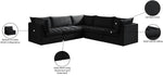 Jacob - Modular Corner Sectional 5 Piece