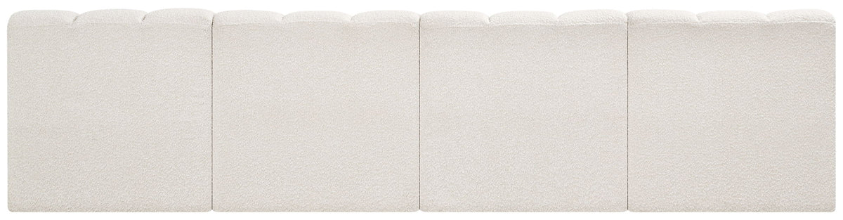 Arc - Boucle Fabric 4 Seats Modular Sofa