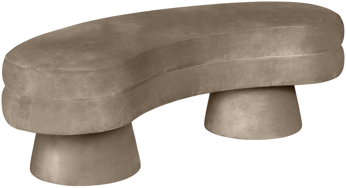 Zenna - Velvet Bench