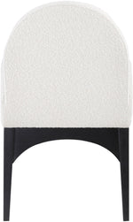 Waldorf - Boucle Dining Arm Chair With Black Legs