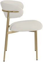 Lupita - Dining Chair With Brushed Gold Legs (Set of 2)