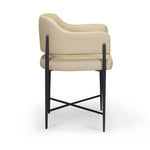 Sezanne - Vegan Leather Dining Chair - Taupe