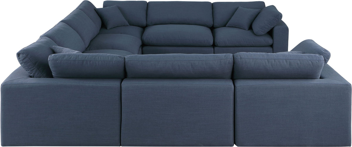 Comfy - 8 Piece Linen Modular Sectional