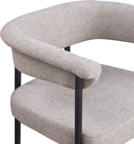 Malin - Linen Counter Stool (Set of 2) - Taupe