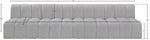 Arc - Boucle Fabric 4 Seats Modular Sofa