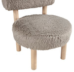 Ambre - Shearling Fabric Accent Chair