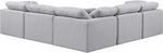 Indulge - Linen 5 Piece Modular Corner Sectional