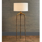 Wish Bone - Floor Lamp - Gold