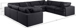 Comfy - 8 Piece Linen Modular Sectional