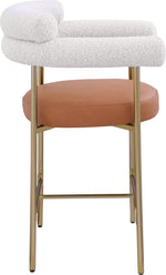 Blake - Counter Stool With Bronze Legs (Set of 2)