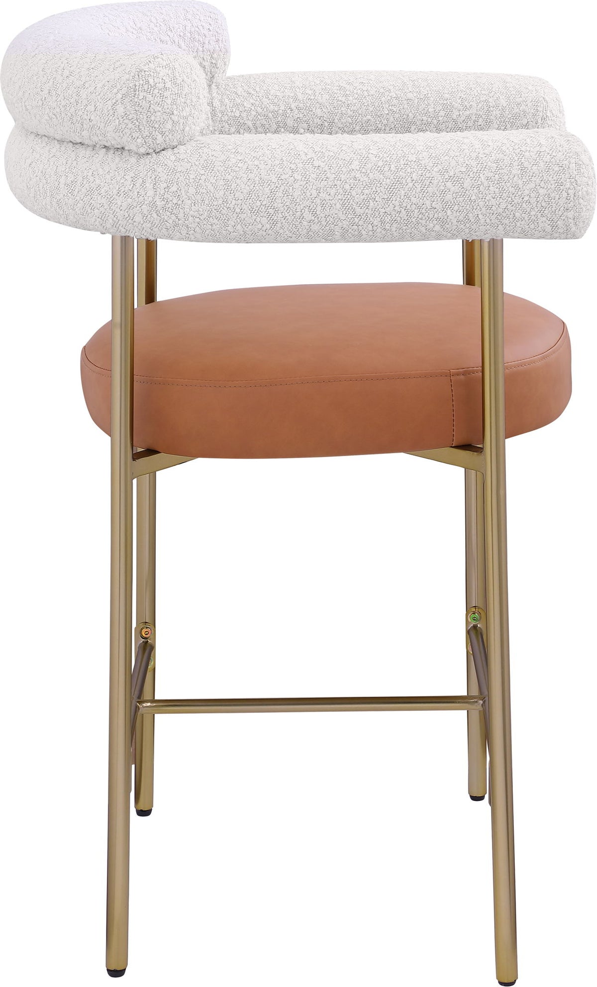 Blake - Counter Stool With Bronze Legs (Set of 2)