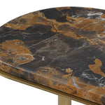 Lozenge - Accent Table - Brass