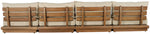 Mirella - 4 Piece Water Resistant Fabric Outdoor Patio Modular Sectional