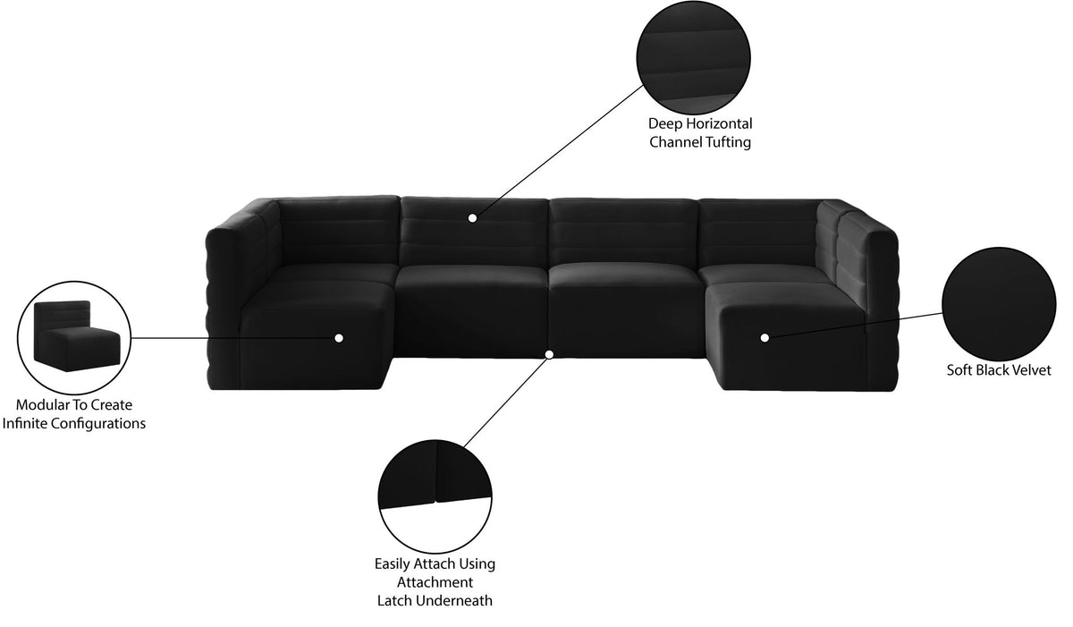 Quincy - 6 Piece Modular Sectional