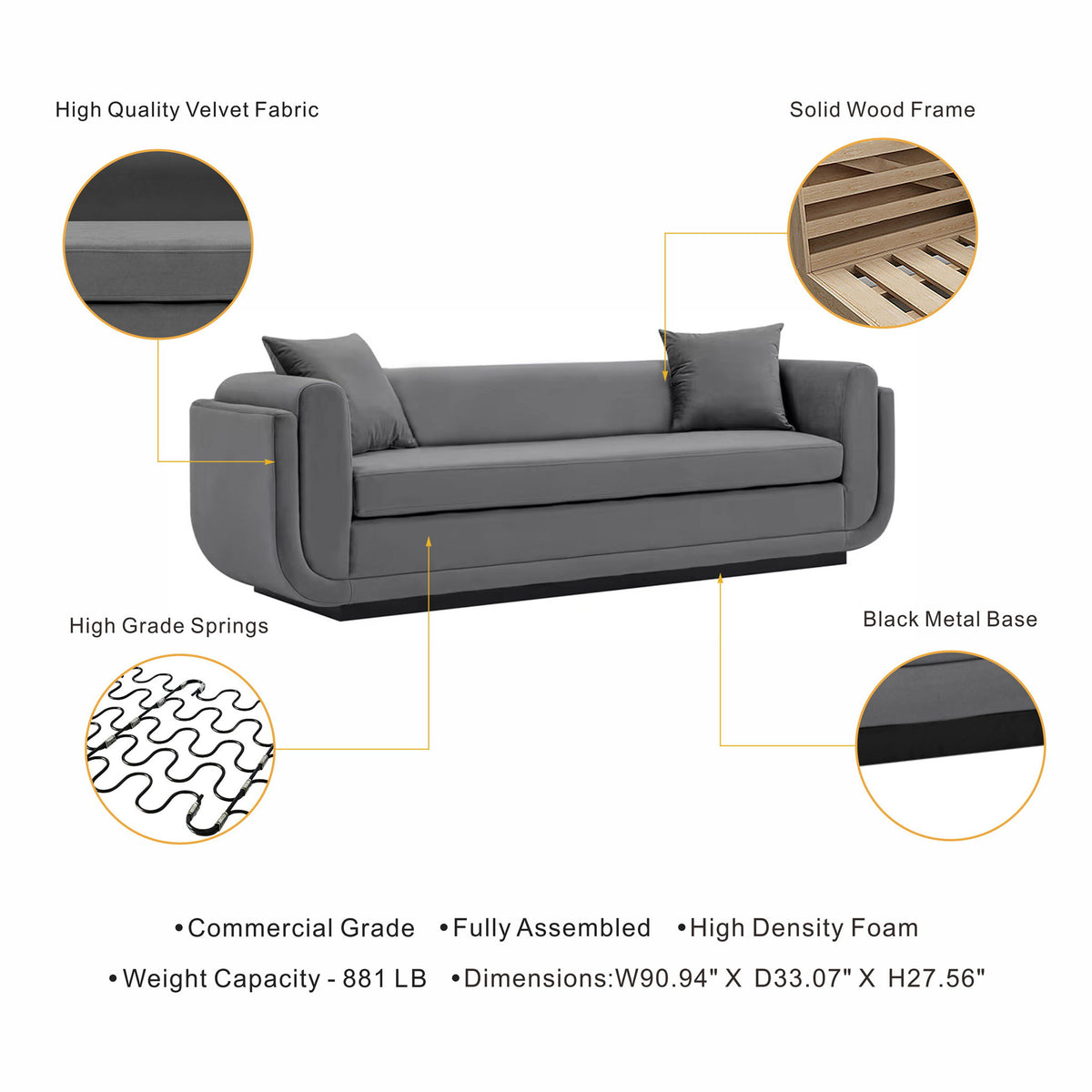 Manhattan Edmonda - Sofa