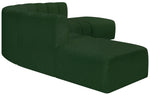 Arc - Boucle Fabric 6 Piece Corner Modular Sofa