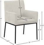 Reeves - Dining Chair With Black Legs (Set of 2)