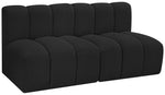 Arc - Boucle Fabric 2 Seats Modular Sofa