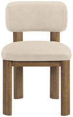 Paloma - Vegan Leather Upholstered Dining Chair (Set of 2) - Brown Frame