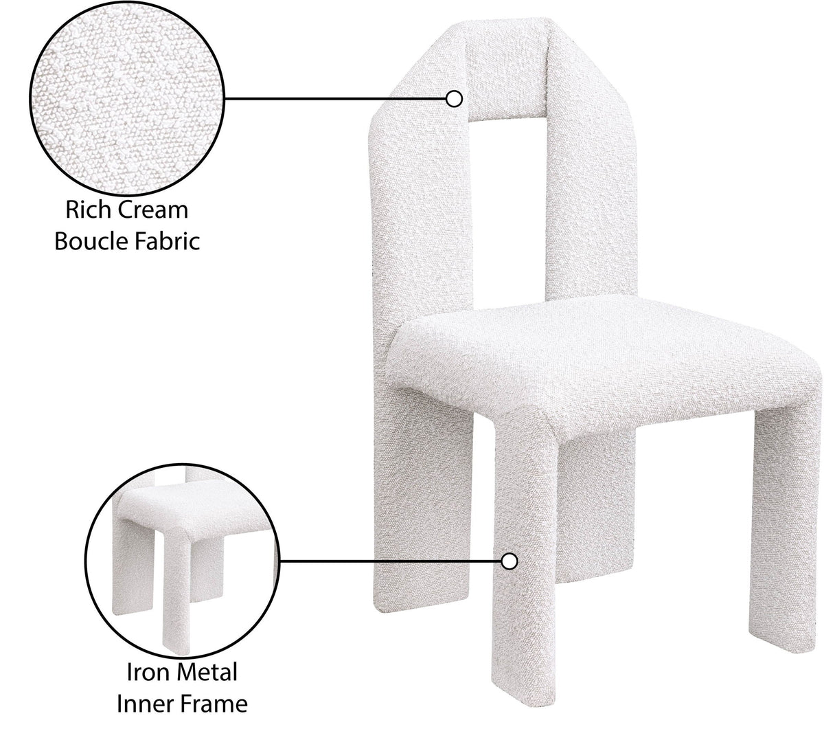Bennett - Boucle Dining Chair (Set of 2)