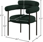 Blake - Dining Chair With Black Legs (Set of 2)