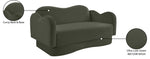 Bloom - Velvet Loveseat