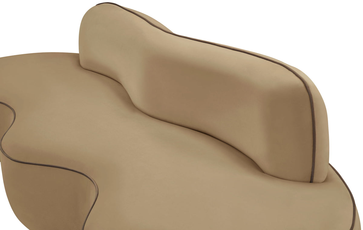 Swerve - Velvet 101" Upholstered Sofa