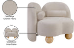 Daphne - Chenille Chair