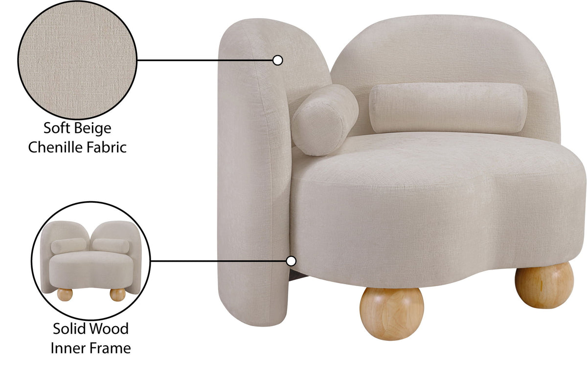 Daphne - Chenille Chair