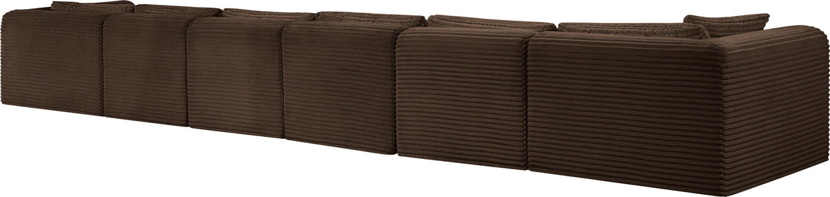 Shaggy - 6 Piece Modular Sectional With Chaise