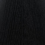 Marlowe - Linen Textured Fabric Upholstered Swivel Dining Side Chair - Stained Black