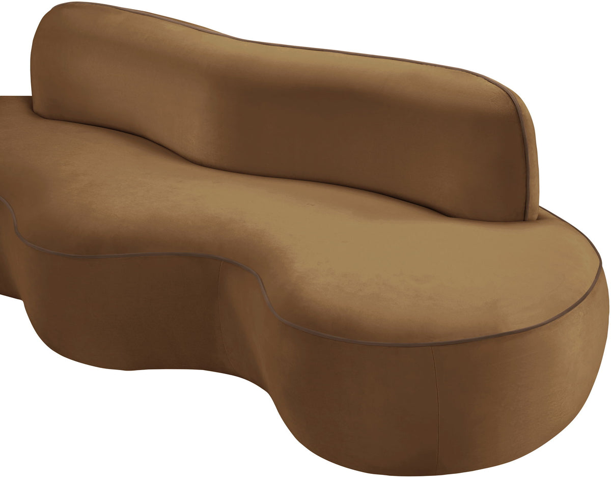 Swerve - Velvet 101" Upholstered Sofa