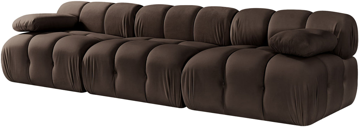 Orin - Velvet 3 Piece Modular Sofa