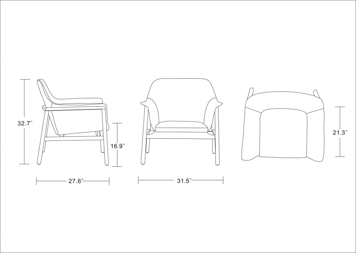 Manhattan Miller - Accent Armchair