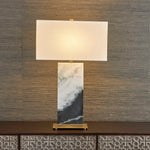 Panda - Table Lamp - Black / Brass / White