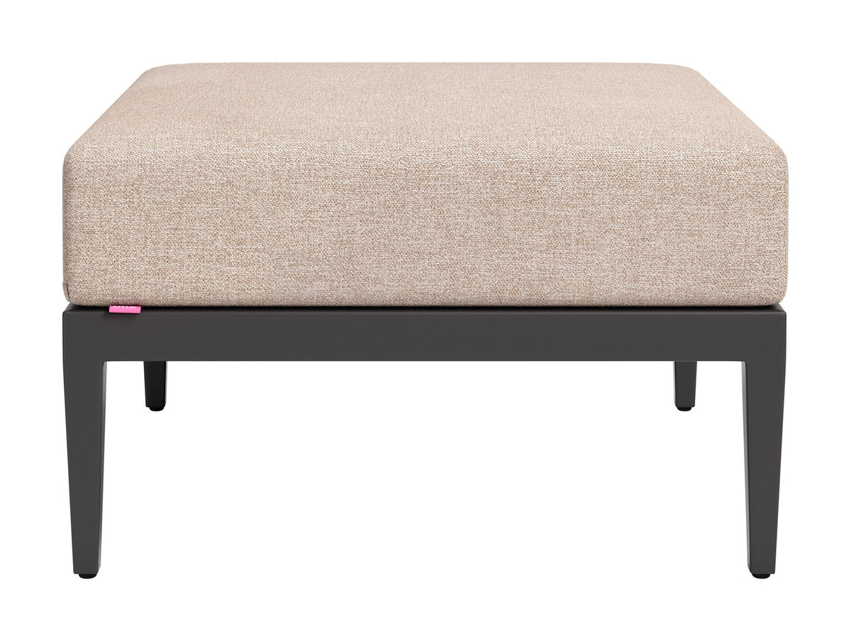 Foret - Ottoman - Beige / Black