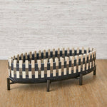 Domino - Cachepot - Black / Bronze / Brown