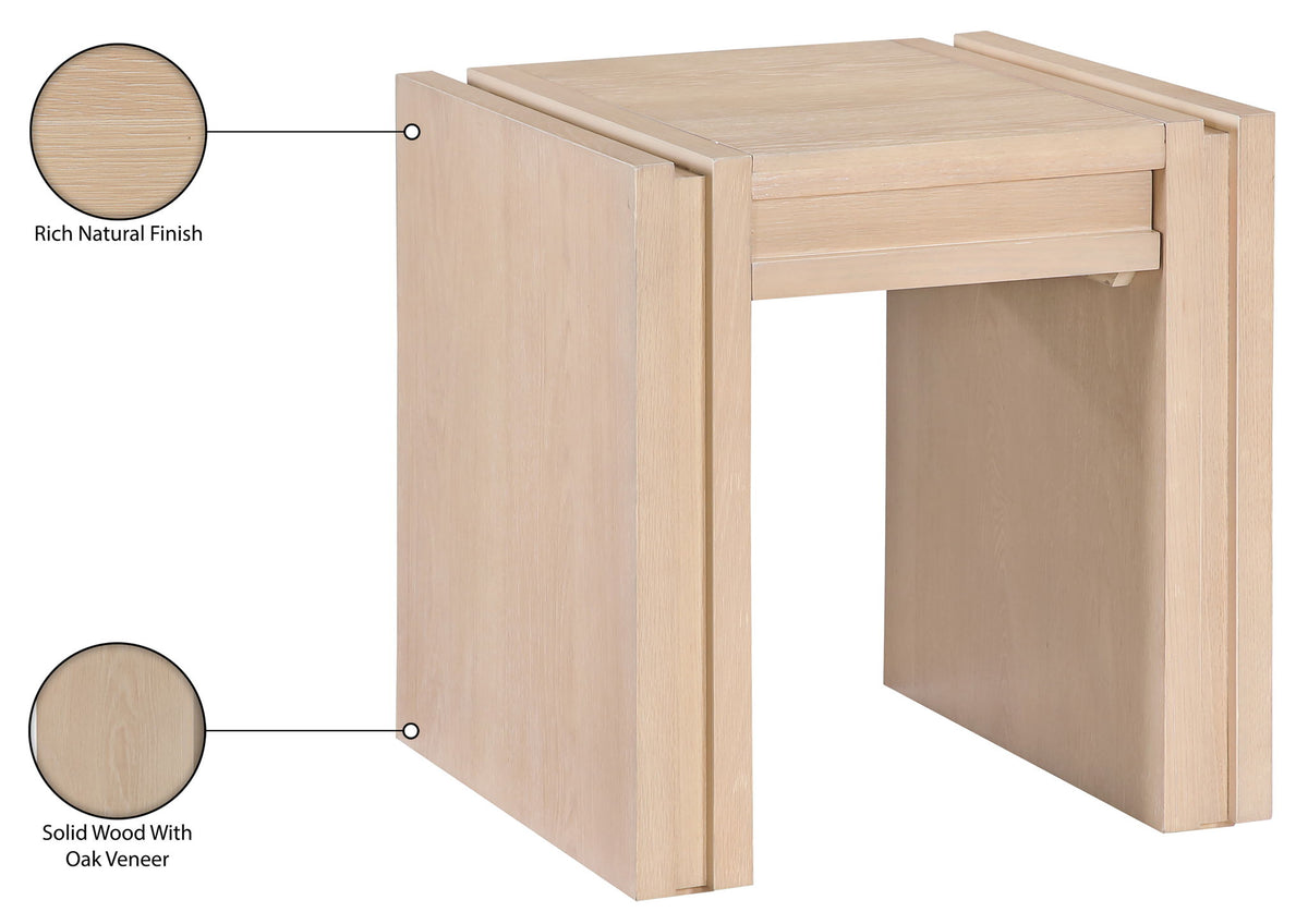 Stanton - Oak Veneer And Solid Wood Table