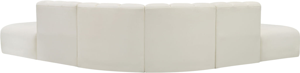 Arc - Faux Leather 6 Piece Corner Modular Sofa