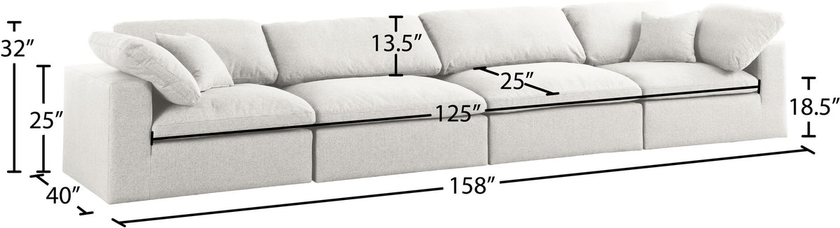 Serene - Modular 4 Seat Sofa
