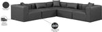Cube - 5 Piece Modular Corner Sectional