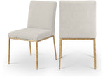 Reeves - Dining Side Chair (Set of 2) - Gold Base