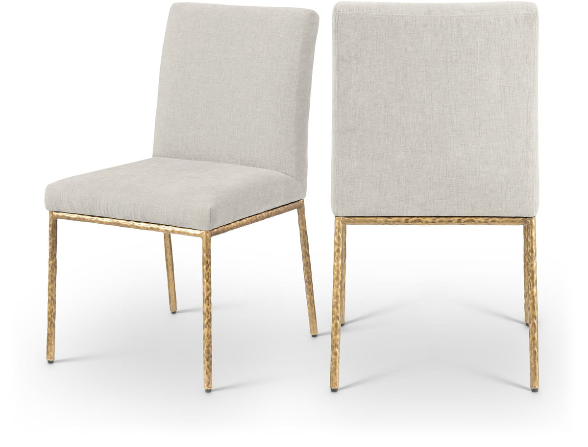 Reeves - Dining Side Chair (Set of 2) - Gold Base