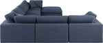 Comfy - 7 Piece Linen Modular Sectional With Chaise