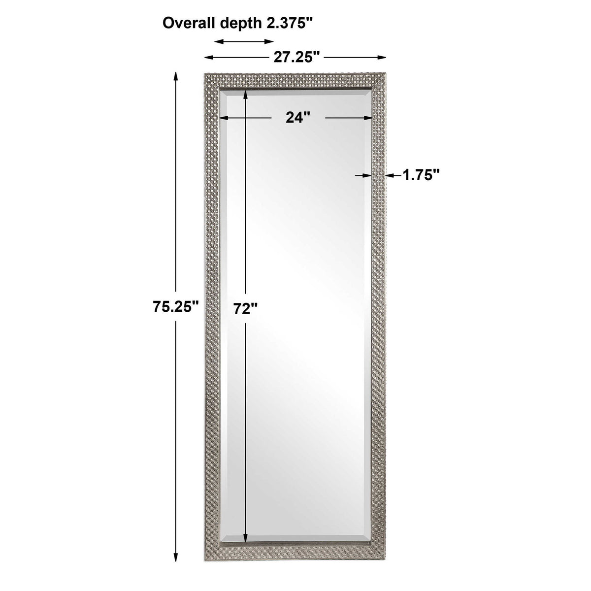 Cacelia - Metallic Mirror - Silver